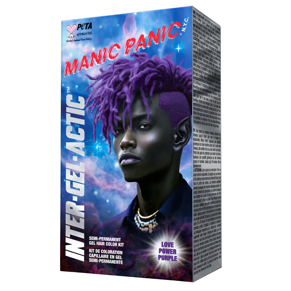 Manic Panic Inter-GEL-actic Hair Color Kit - Love Power Purple