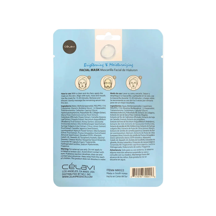 Célavi Mask Pack Hyaluronic Acid