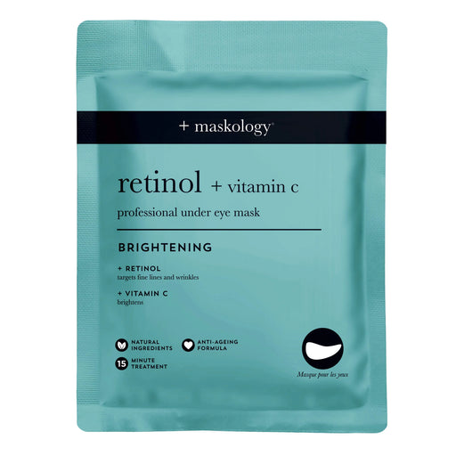 +Maskology Retinol + Vitamin C Under Eye Mask