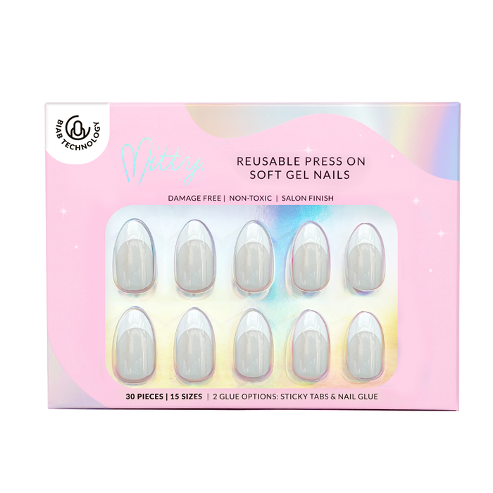 Mitty Press On Nails - High Gloss Low Drama