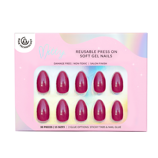 Mitty Press On Nails - Sheer Confidence