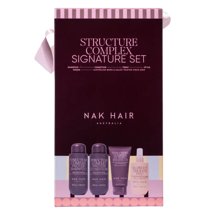 NAK Hair Holiday Structure Complex Quad Pack 2026