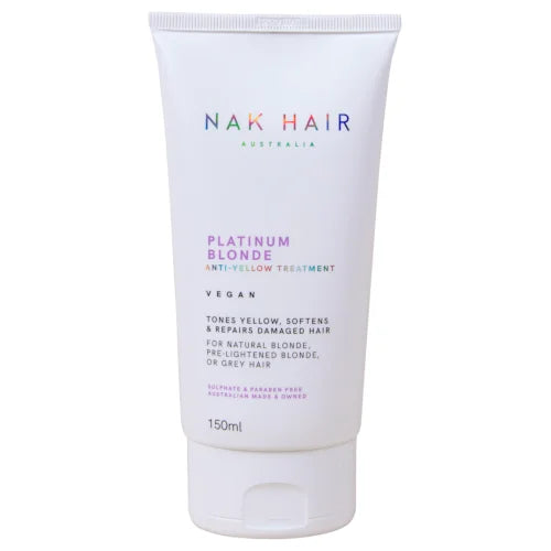 Nak Hair Platinum Blonde Anti-Yellow Treatment