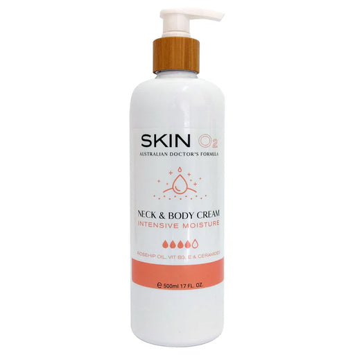 Skin O2 Neck & Body Moisture Intensive Cream