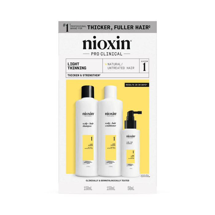 Nioxin Scalp + Hair Thickening System 1 Trial Kit