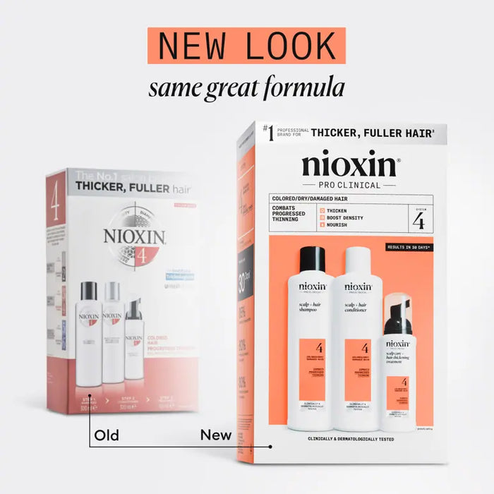 Nioxin Scalp + Hair Thickening System 4 Trial Kit