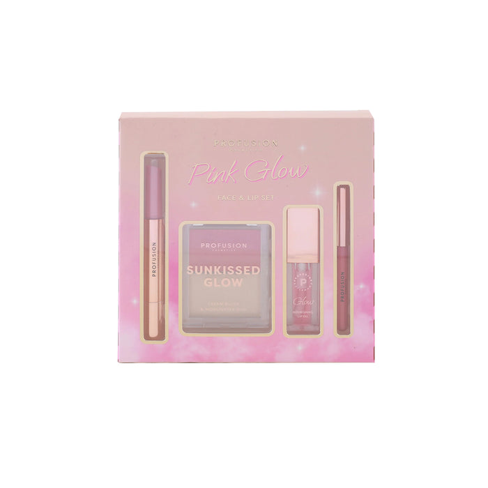 Profusion Cosmetics Pink Glow Gift Set