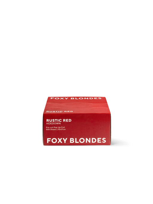 Foxy Blondes Rustic Red Gloss - Pop Up Foil