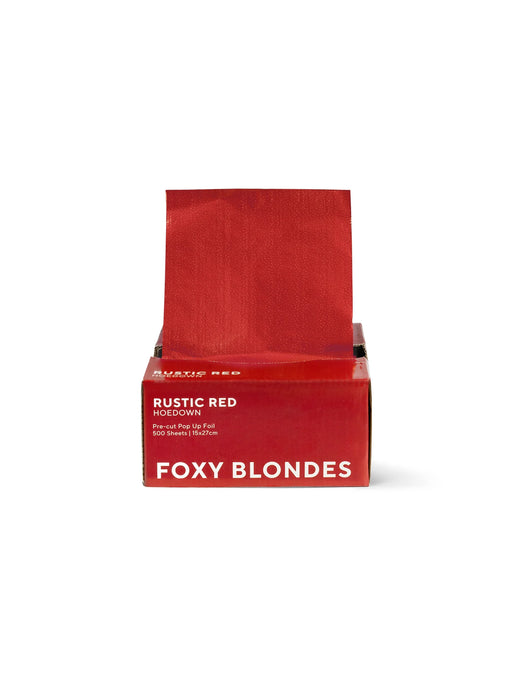 Foxy Blondes Rustic Red Gloss - Pop Up Foil