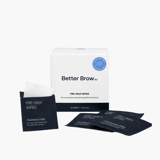 Better Brow Pre Wax Wipes