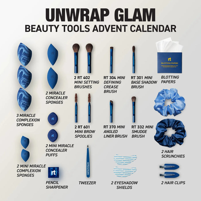 Real Techniques Starlight Unwrap Glam: 25 Days Of Slay