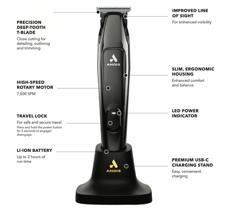 Andis New Slimline Pro II Trimmer