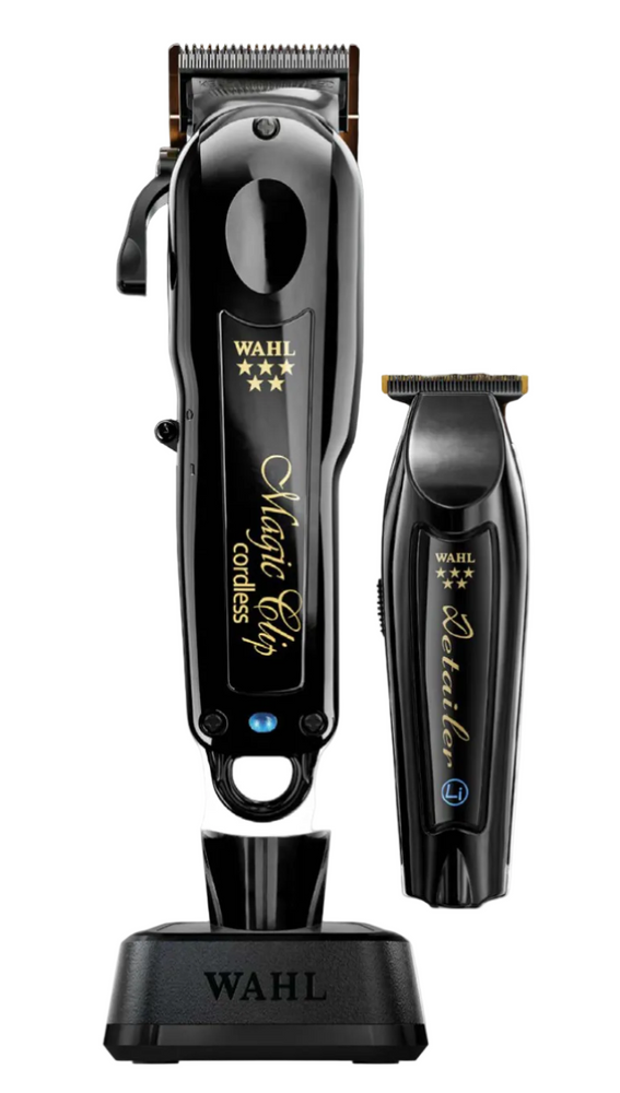 Wahl 5 Star Barber Combo & Free Charge Stand - June Deals!
