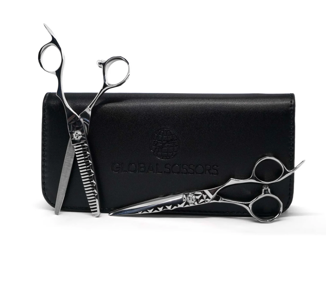 Global Scissors Phoenix 6" Scissor & Thinner Bundle