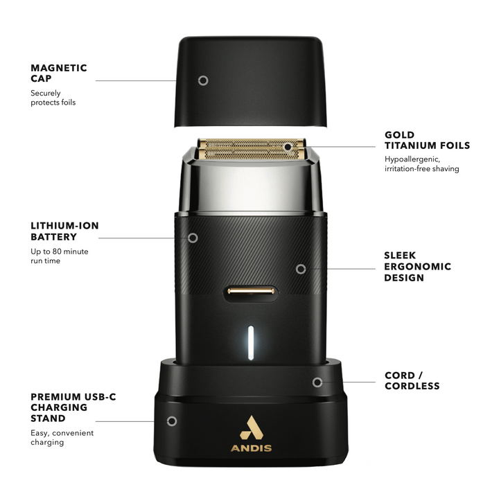 Andis New ProFoil Plus II Shaver