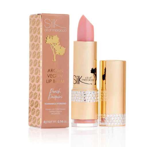 Silk Oil of Morocco Argan Vegan Lip Balm - Peach Daiquiri