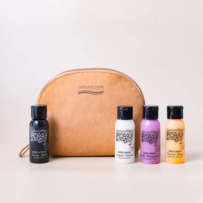 NaturalSpa Fruit Extracts Body Wash Holiday Travel Gift Pack
