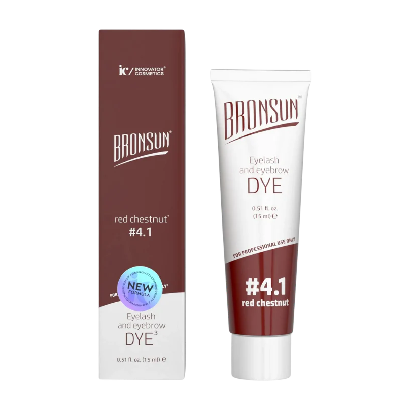Bronsun 'Hybrid' Lash & Brow Dye - Red Chestnut #4.1 - *New Formula*