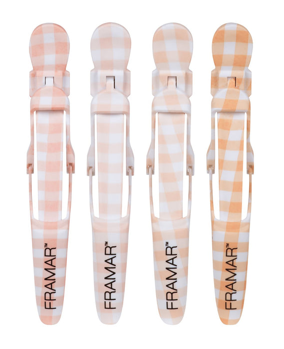 Framar Peach Please Gator Grip Clip