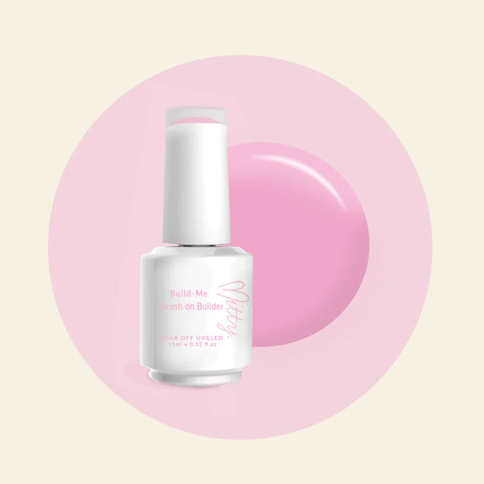 Mitty Brush On Builder Gel - Fialova