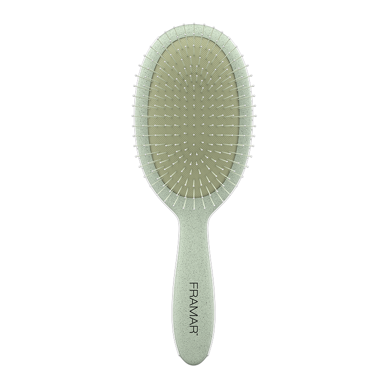 Framar Neutrals Sage Detangle Brush - Fig