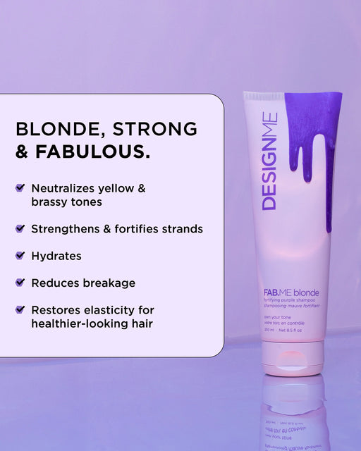 Design.ME Fab.ME Blonde Purple Shampoo