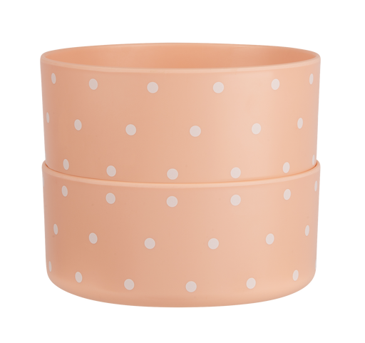 Framar Peach Please Bamboo Bowls - Set of 2