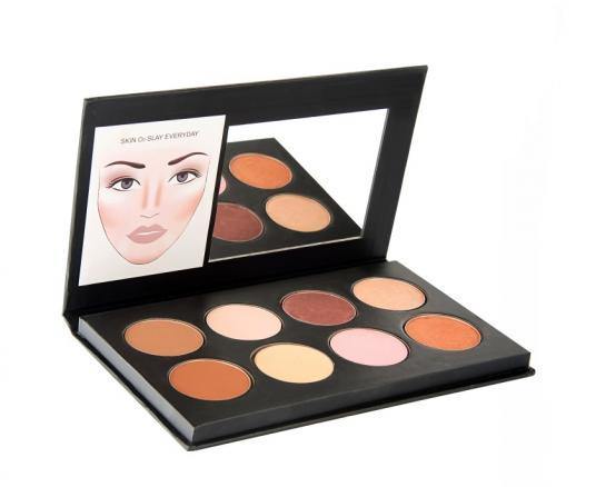 Skin O2 Contour, Blush & Glow Powder Palette