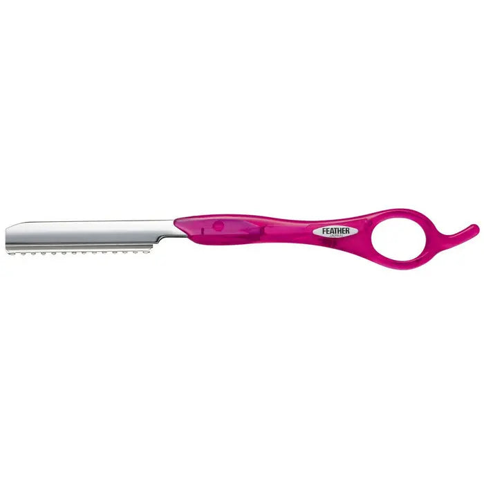Feather Styling & Texturizing Razor Long Handle