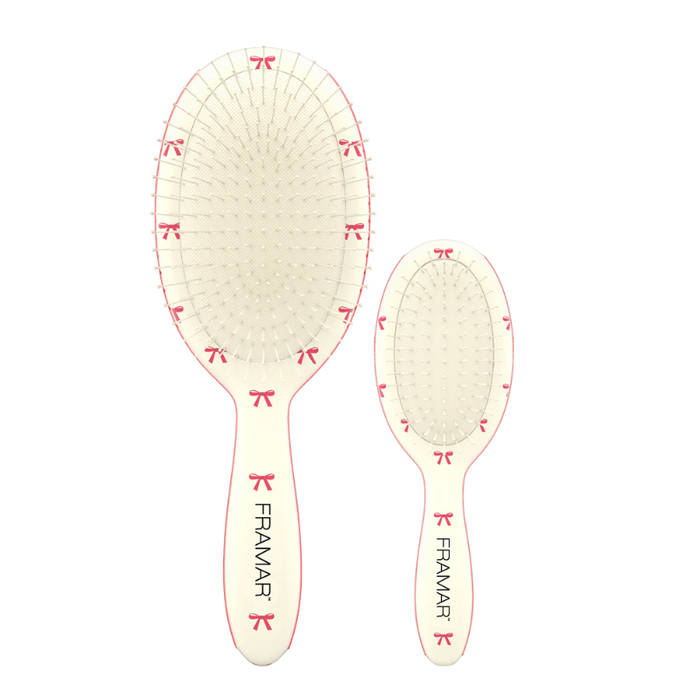 Framar Holiday Detangle Brush Duo