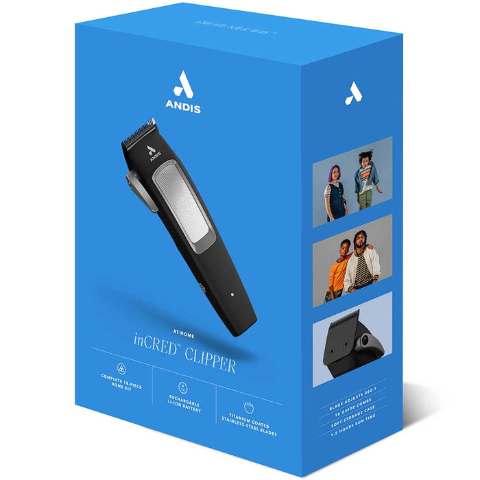 Andis inCRED 18pc Cordless Clipper Set