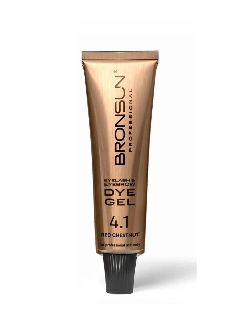 Bronsun Gel Lash & Brow Dye - Red Chestnut #4.1 - *New Formula*