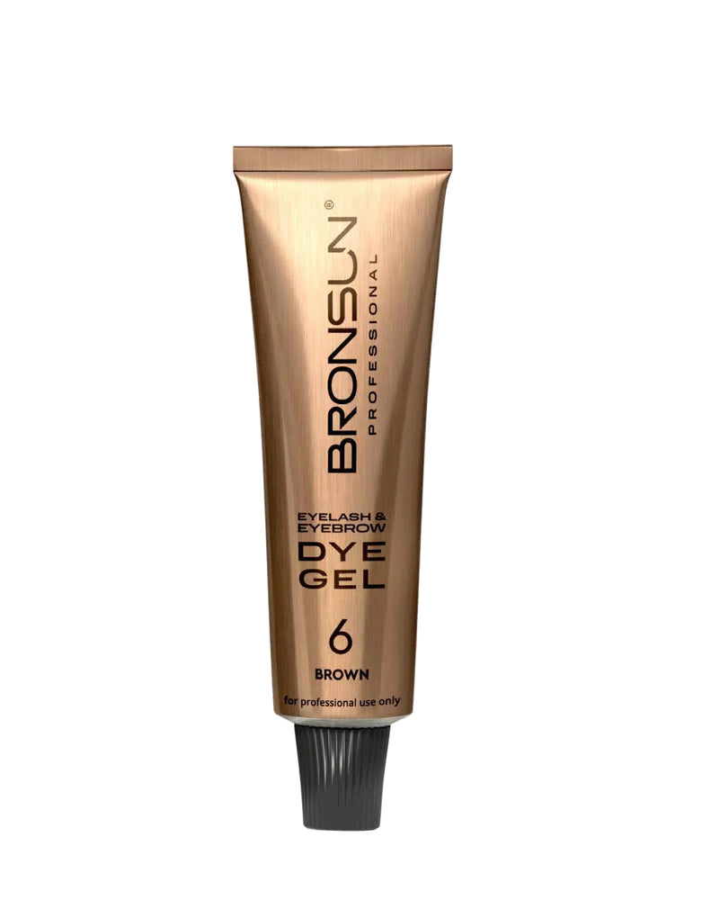 Bronsun Gel Lash & Brow Dye - Brown #6 - *New Formula*