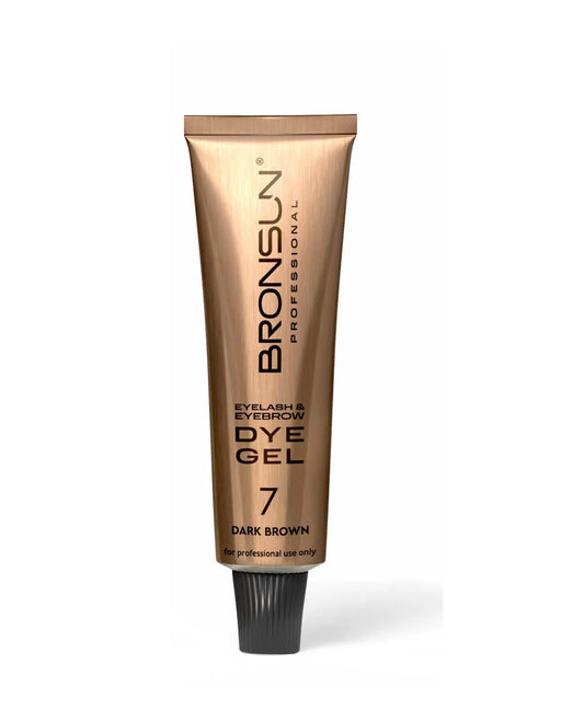 Bronsun Gel Lash & Brow Dye - Dark Brown #7 - *New Formula*