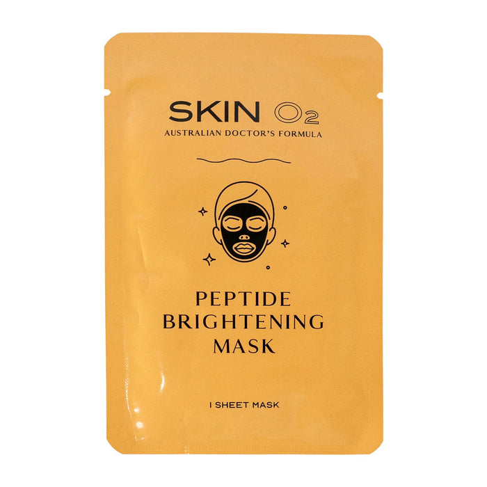 Skin O2 Peptide Brightening Single Sheet Mask — Beauty Supply Group