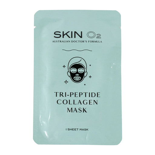 Skin O2 Tri-Peptide Collagen Single Sheet Mask