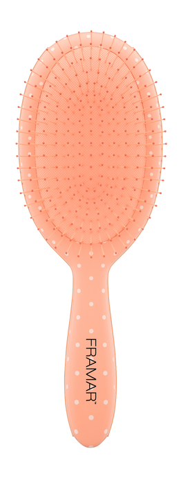 Framar Peach Please Detangle Brush - Dottie