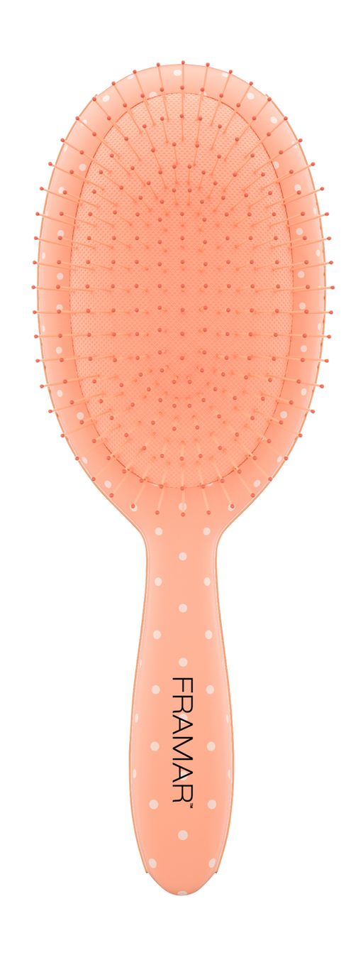 Framar Peach Please Detangle Brush - Dottie