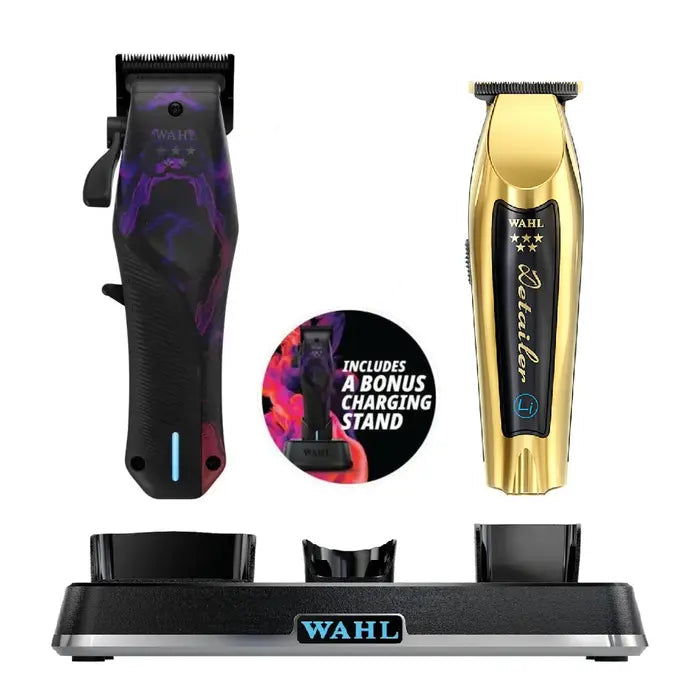 Wahl Professional 5 Star Vapor Cordless Clipper & Gold Detailer Li Combo - January Promo!