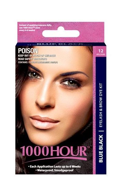 1000 Hour Blue Black Eyelash & Brow Dye Kit