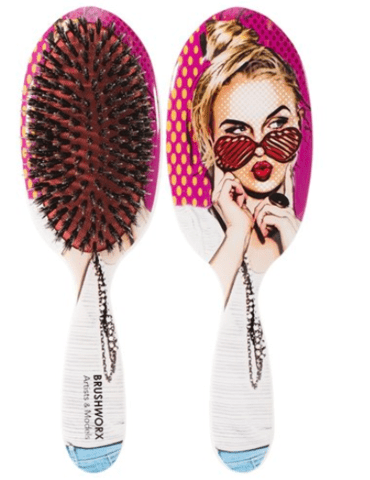 Brushworx Artists and Models Oval Cushion Hair Brush - All About Me