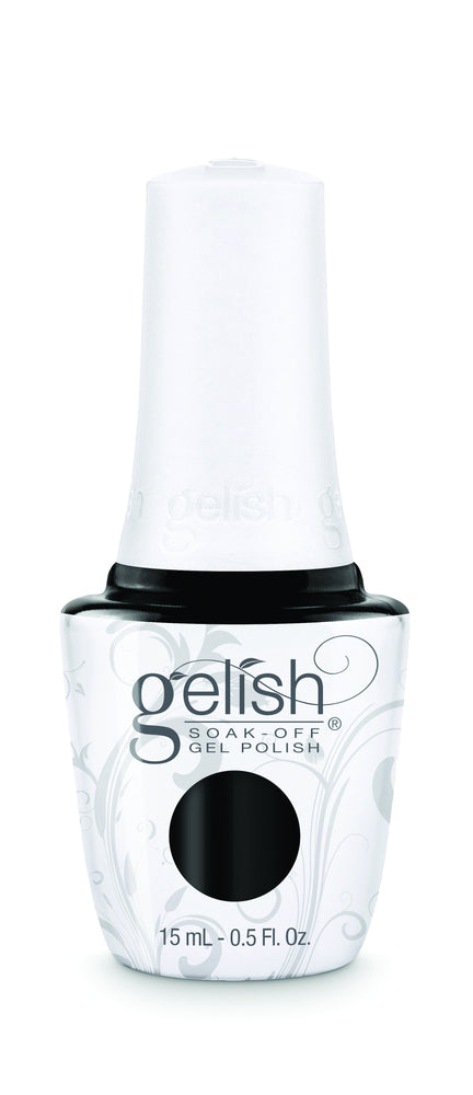 Gelish Black Shadow Soak Off Gel Polish - 830