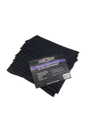 Salon Smart Premium Black Salon Towels 12pk