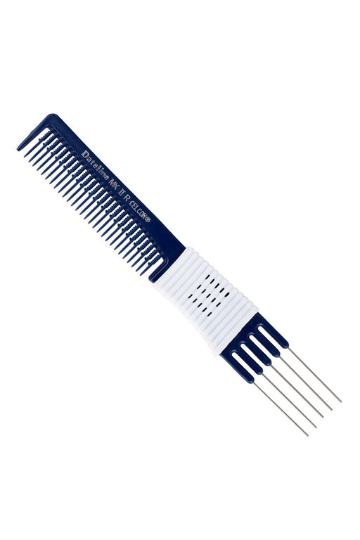 Blue Celcon MKIIR Metal Teasing Comb