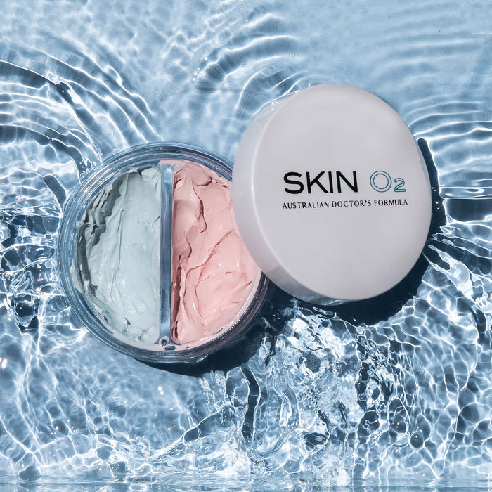 Skin O2 - 2 in 1 Clay Mask