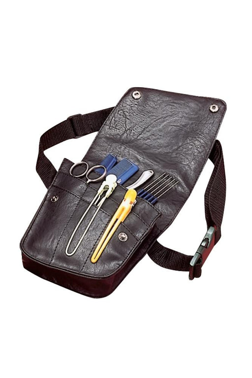 AMW Tool Bag 6 Pocket Pouch With Waist Belt Leather