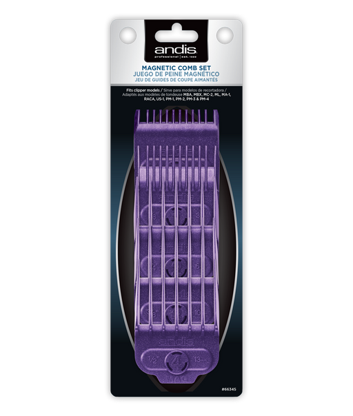 Andis single magnetic guard set #0 - #4