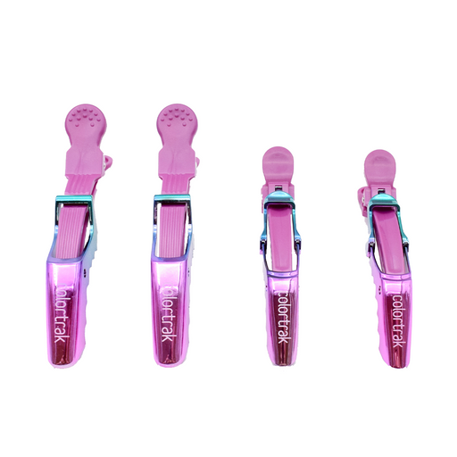 Colortrak Aurora Croc Clips - 4pk
