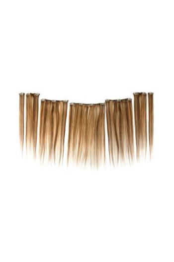 Showpony 7 Piece Clip In 20" Human Hair Highlights