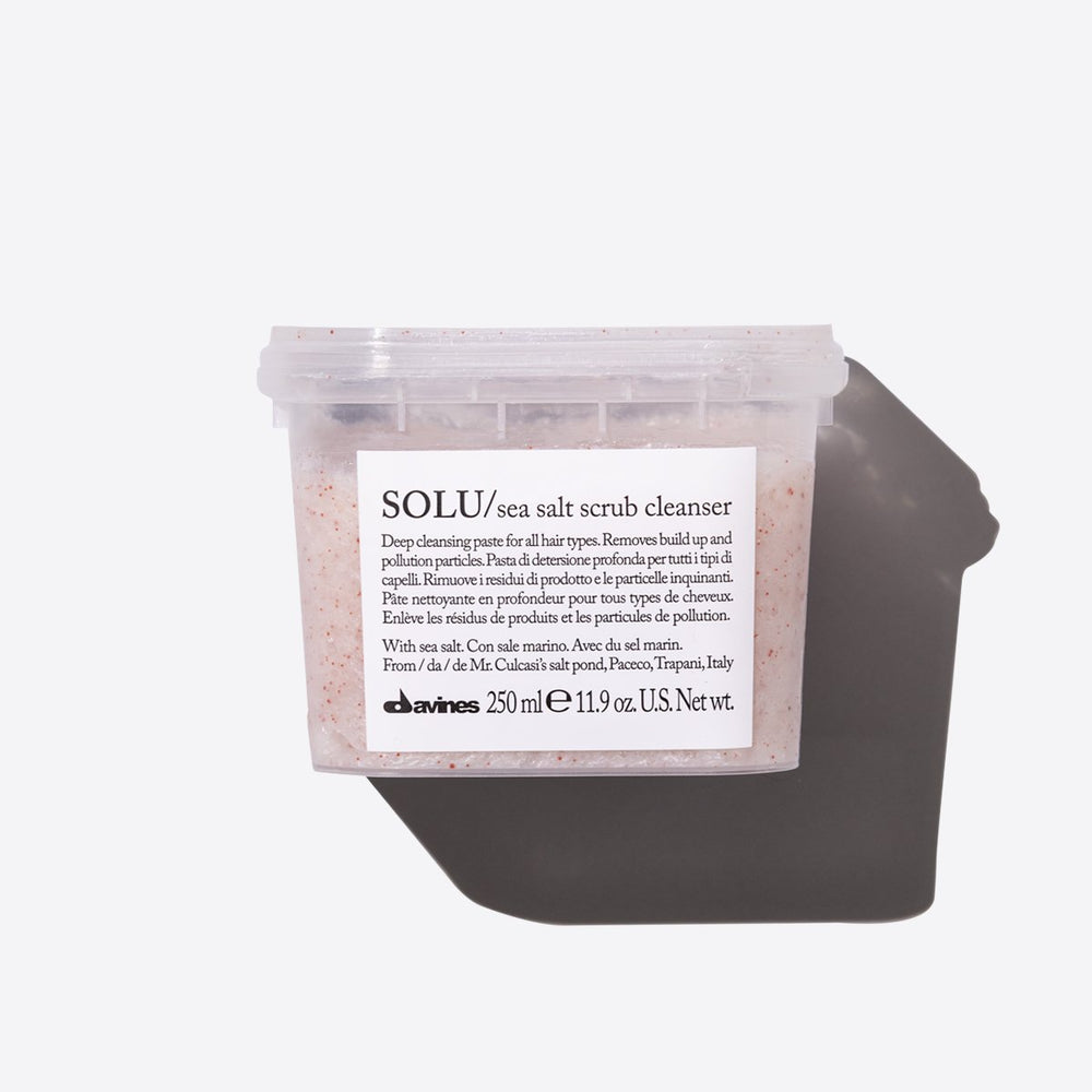 Davines Solu Sea Salt Scrub Cleanser